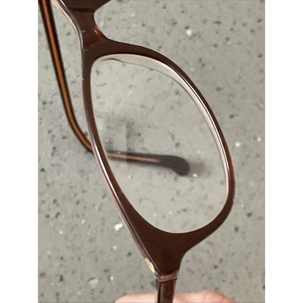 Cynthia Rowley CR67  BRN Brown Eyeglasses Frames ONLY 49 17 140 Italy full rim